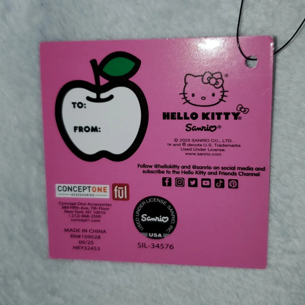 NWT Sanrio Hello Kitty Large Cosmetic Bag